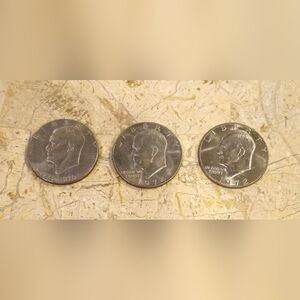 🔥1976, 1972, 1974 Eisenhower liberty Dollar Coins